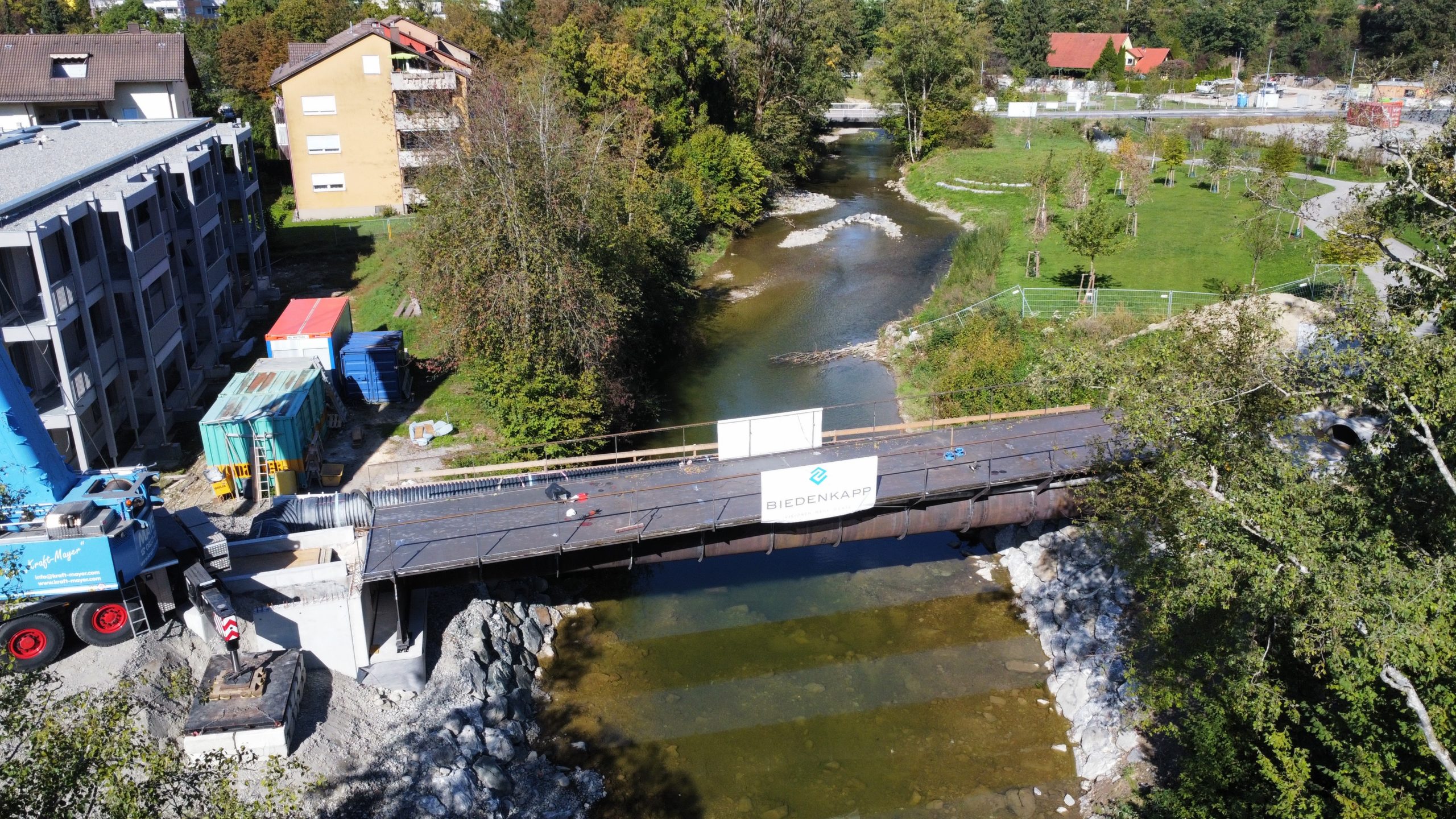25-Meter-Brücke für die Landesgartenschau 2024
