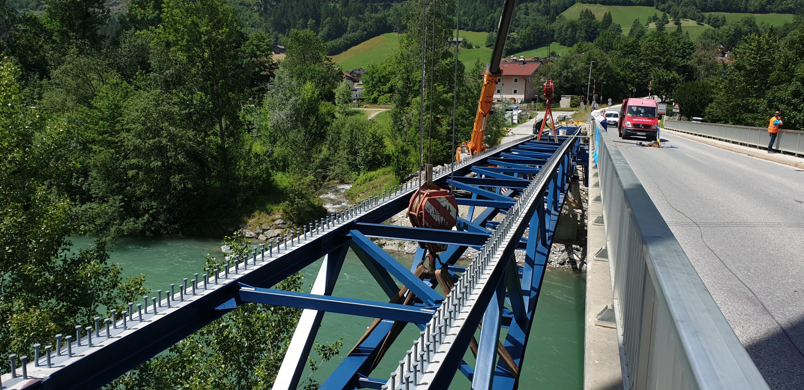 Neubau Zillerbrücke, Aschau (AT)